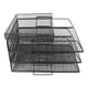 thumbnail image 5 of Estante Para Archivos De Escritorio, Diseño Hueco De Malla De Gran Capacidad Estante Para Archivos Resistente Y Duradero Diseño Separable Para La Oficina Para El Hogar Para El ANGGREK Otros, 5 of 8