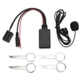 thumbnail image 2 of Micrófono Manos Libres, Transmisión Estable Inalámbrica AUX IN Módulo Bluetooth Con 4 Herramientas De Desmontaje Para Reemplazo De Automóvil Para Focus 2004 On-Wards 6000CD ANGGREK Car AUX IN Module, 2 of 8