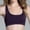 Purple, variant on XFLWAM Womens Padded Sports Bra Cross Back Bra Workout Strappy Bra Seamless Comfy Yoga Bra Criss Cross Wireless Workout Yoga Bras