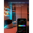 thumbnail image 5 of Twinkly Dots String Lights App-Controlled Flexible LED Color Changing String Lights, Multicolor, 60 LED / 10 ft Clear Wire, 5 of 9