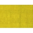 thumbnail image 1 of Ahgly Company Machine Washable Indoor Rectangle Abstract Yellow Modern Area Rugs, 4' x 6', 1 of 4