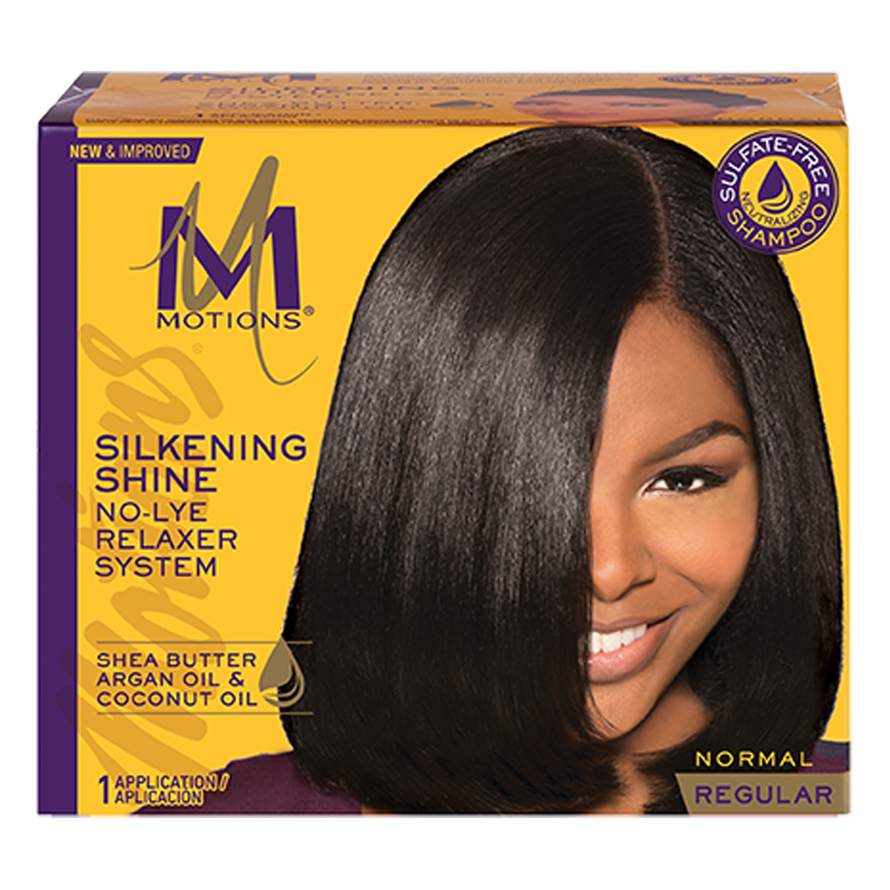 Motions Classic Lye Hair Relaxer Mild - For Relaxed Hair. Protects and  Hydrates Throughout the Relaxing Process,With Coconut Oil, Shea Butter &  Argan Oil, 15 Oz. 