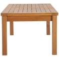 thumbnail image 4 of Modway Upland Modern Solid Wood Outdoor Coffee Table in Natural, 4 of 7