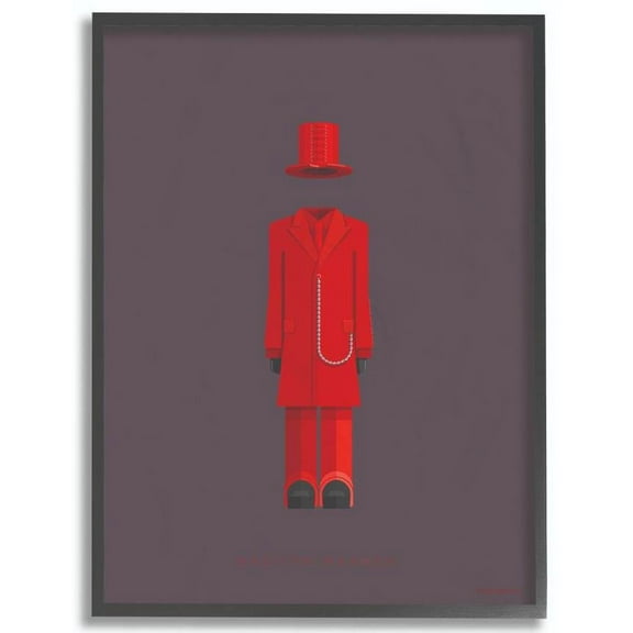 Stupell Industries Marilyn Manson Famous People Characters Fashion Design Framed Wall Art by Fred Birchal