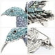 thumbnail image 5 of Broche de colibrí con diamantes de imitación y brillantes para mujer, broche decorativo de pájaro a la moda., 5 of 7