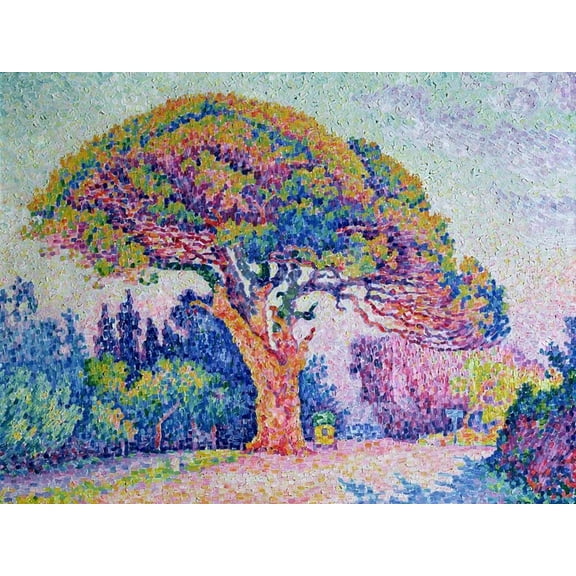 The Pine Tree at St Tropez, 1909, Unframed Giclee Print Wall Art by Paul Signac Sold by Art.Com