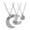 Silver, variant on YYKihy New Creative Letter Good Sister Pendant Little Middle Big Sister Spliced Love Necklace