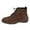 Brown, variant on Women's Ankle Boots Winter Fashion Suede On With Soft For Warmth Comfort Casual Everyday Style