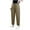 Khaki, variant on Kvture Women's Petite Cotton Linen Pants with Pockets for Summer Straight Slacks Clothes Bottoms Joggers Trouser Sweatpants Beige XXXXL