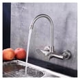 thumbnail image 2 of Kitchen Faucets Sprayer Kitchen Sink Faucet, Sprayer Single Hole Deck Mount Single Handle Stainless Steel ,Versatile Features, 2 of 6
