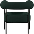 thumbnail image 3 of Meridian Furniture Chaise d'Appoint en Tissu Bouclé Vert Blake, 3 of 6