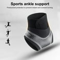 thumbnail image 2 of Ankle Brace with Fastener Tape Breathable Sweat Absorption Elastic Injury Recovery Ankle Compression Support Strap-Right Foot,L, 2 of 8