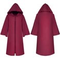 thumbnail image 1 of Kids Costumes Capes Cloak with Hood for Halloween Party Children's Halloween Dress Up Cold Cloak Hooded Sleeve Cloak Jacket, 1 of 3
