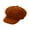 Orange, variant on Womens Winter Beret Hats Ladies Fall Warm Fashion Wool Painter Dome Trend Caps Berets Hat