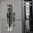 thumbnail image 2 of Cenicero de cigarrillos montado en la pared Cenicero de pared exterior de acero inoxidable resistente al agua, 2 of 9