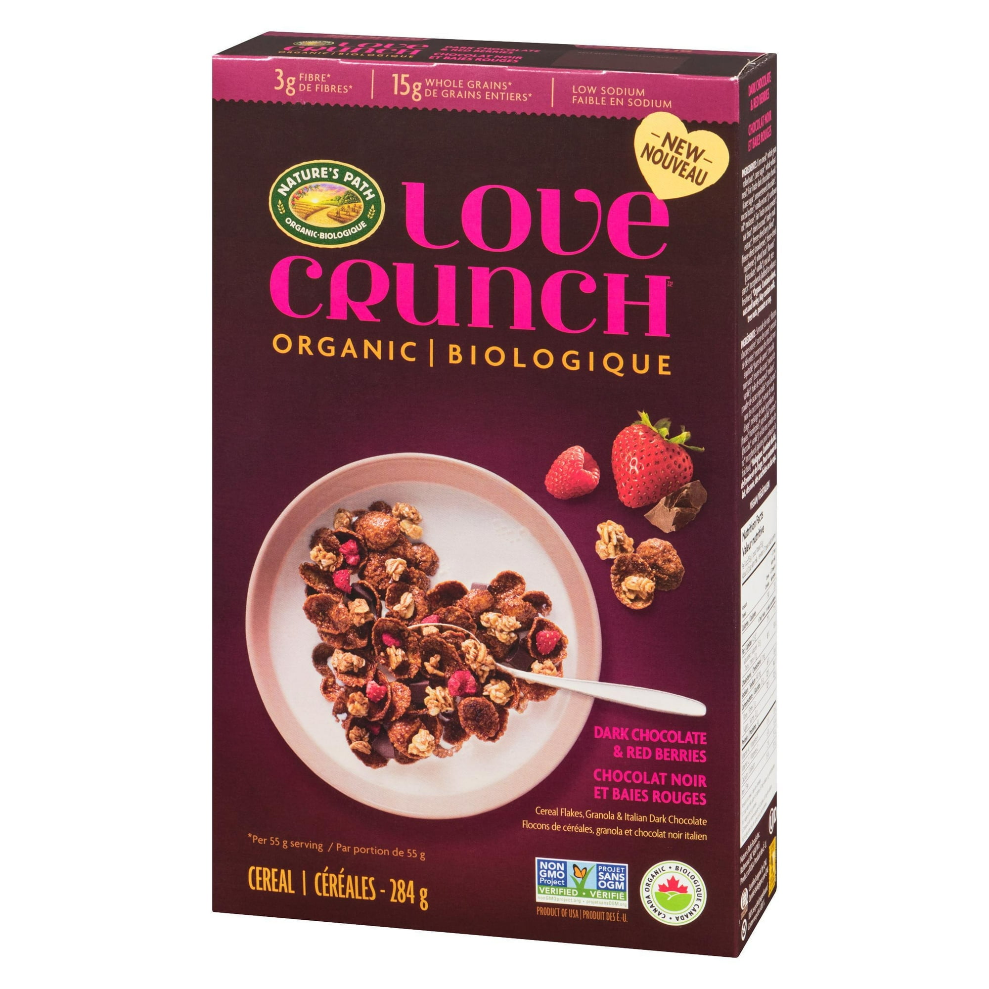 Love Crunch Dark Chocolate & Red Berries Cereal