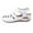 White, variant on XIMIN Women Clogs Mules Hollow Out Shoes Dressy Closed Toe Platform Sandals Comfortable Summer Casual Adjustable Slip On Walking Fisherman Wedges