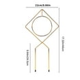 thumbnail image 6 of Round Metal Support Trellis for Climbing s | Rust-Proof Iron Garden Stake for Indoor Potted s | 4mm Thick Small Lattice for Vines Roses Ivy | 2 Size Options, 6 of 6