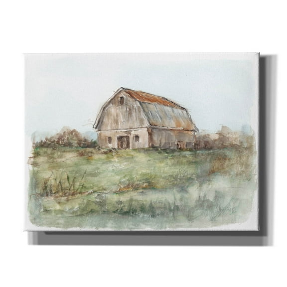 Epic Graffiti "Tin Roof Barn II" by Ethan Harper, Canvas Wall Art, 16"x12"