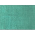 thumbnail image 1 of Ahgly Company Indoor Rectangle Oriental Turquoise Blue Industrial Area Rugs, 2' x 5', 1 of 4