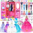 thumbnail image 1 of Set de ropa para muñecas Wardrobe ebuddy Fashion para muñecas de 11.5 pulgadas, 1 of 6