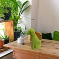thumbnail image 3 of Home Flocking Animal Ornament Decorative Peeing Dog Topiary Green Animal Decoration, 3 of 3