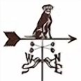 thumbnail image 3 of EZ Vane EZ1413-RF Sitting Lab Dog Weathervane with Roof Mount, 3 of 4