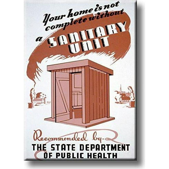 Outhouse Picture on Stretched Canvas, Wall Art D?cor, Ready to Hang!