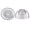 M size, variant on Earpads Silicone Ear Hooks Ear Tips Covers For Pods Pro3 Nonslip Design Clear Maintains Original Aesthetics