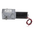 thumbnail image 5 of Gear Motor Dual Shaft DC 12V Self Locking Speed Reduction CW CCW Worm Geared Motor 35RPM, 5 of 5