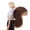 Coffee, variant on Anime Furry Squirrel Tail Costume Accessory,53.2" Halloween Flexible Plush Fursuit Animal Theme Squirrel Tails Outfit