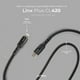 thumbnail image 2 of Cable ACTECK LINX PLUS CL420 USB C a LIGHTNING 1 Metro Negro AC-934862 negro, 2 of 5