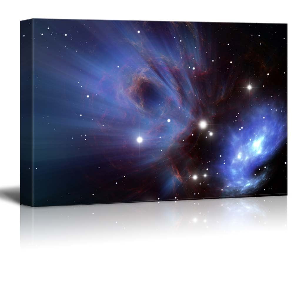 Canvas Prints Wall Art Space Nebula Beautiful Universe/Outer Space