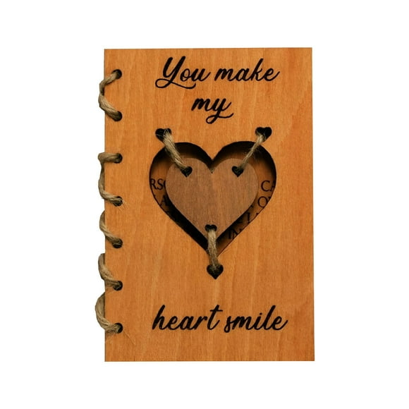 Carte de Vœux en Bois en Forme de Cœur pour la Saint-Valentin pour Amoureux Carte d'Anniversaire 3d 21e Anniversaire Pensant à Vous avec Enveloppes Boîtes d'Anniversaire Cartes de Remerciement Vierges avec Enveloppes Cartes de la Saint-Valentin Mari