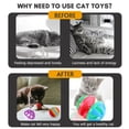 thumbnail image 2 of Juguetes para gatos 21 piezas Juego de juguetes para gatitos Juguetes interactivos para gatos para Eccomum Juguetes para gatos, 2 of 7