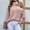Pink, variant on Babysbule Women's Fashion Sweater Fashion Fashion Women Solid Long Sleeve Pullove Turtleneck-Neck Casual Sweater Tops