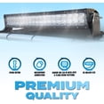 thumbnail image 3 of Barra de luces LED de roble negro, doble fila, infrarroja, 25 cm, 850 nm, IP69K, 3 of 5