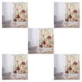 thumbnail image 1 of Bewildely Cortina de ducha de hongo única de poliéster para baño de moda Cortina de ducha duradera para baño Cortinas de baño MUSH-1 120 * Type2 NO2, 1 of 6