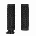 thumbnail image 1 of Puños de acelerador de silicona para manillar de motocicleta de 22 mm para scooter GY6 de 50 cc, 80 cc, 125 cc y 150 cc, color negro, 1 of 14