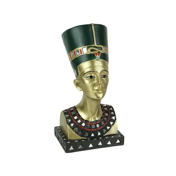 Everspring Golden Finished Ancient Egyptian Queen Nefertiti Bust Statue
