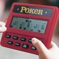 5in1 Poker Game Electronic Handheld Games Including Draw, Deuces