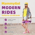 thumbnail image 5 of Mammygol Skateboards 22 Inch Mini Cruiser Cool Skateboard Complete Retro Skate Boards with Colorful Light Up Wheels for Kids Girls Boys Beginners(Purple), 5 of 5