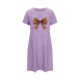 thumbnail image 5 of Camisón corto de talla grande para mujer, camisón de manga corta con estampado de pecho a la moda, camisón para mujer, 5 of 5