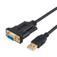 thumbnail image 1 of Adaptador serie USB a RS232 CableCreation, chipset FTDI, 1 of 8