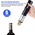 thumbnail image 2 of YUNDAP Cordless Electric/Non-electric Wine Opener, Automatic Corkscrew Wine Bottle Opener Tool with Foil Cutter, Battery Operated Wine Bottle Cork Remover, Wine Bottle Cork Opener for Home Use or Gift, 2 of 6