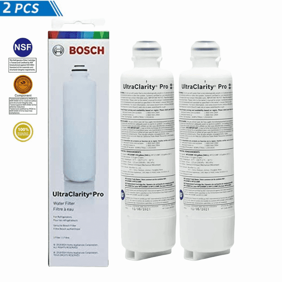 2 Pack)Bosch 11032531 UltraClarity Pro (REPLFLTR55, BORPLFTR50) Replacement