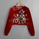 thumbnail image 2 of Suéter infantil de moda clásica de Disney Suéter infantil de primavera para niña Top con estampado de Mickey Mouse Feliz Navidad, 2 of 5