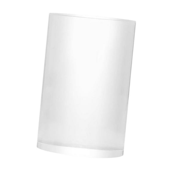 yotijay Acrylic Cylinder Riser Display Stand Holder Home Decor Tabletop Transparent Base 10CMX6.5CM