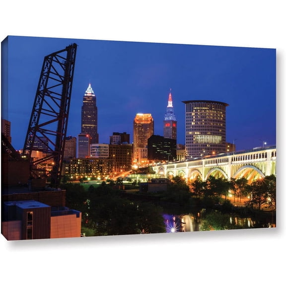 Cody York "Cleveland 21" Gallery-Wrapped Canvas