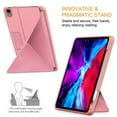 thumbnail image 4 of Allytech iPad Air 5 4 Case,[Supports Pencil 2nd Gen Charging] Slim Auto Sleep Wake Multi Angle Stand Smart Shell Shockproof Case Cover for Apple iPad Air 5th 4th Generation 10.9", BlackPink, 4 of 5